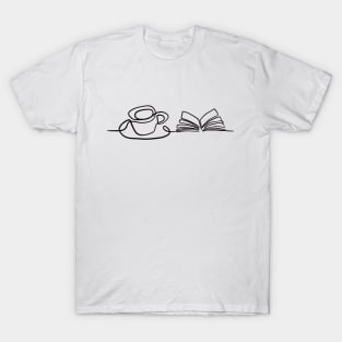 Coffee. Books. T-Shirt